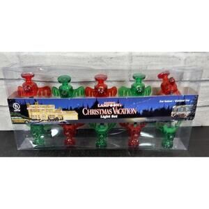 Kurt Adler 10-Light National Lampoon Wally World Moose Mug Light Set, 11.5'